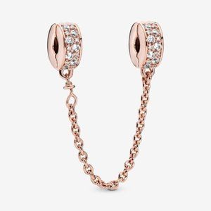 Matte Pink Murano Glass Charm